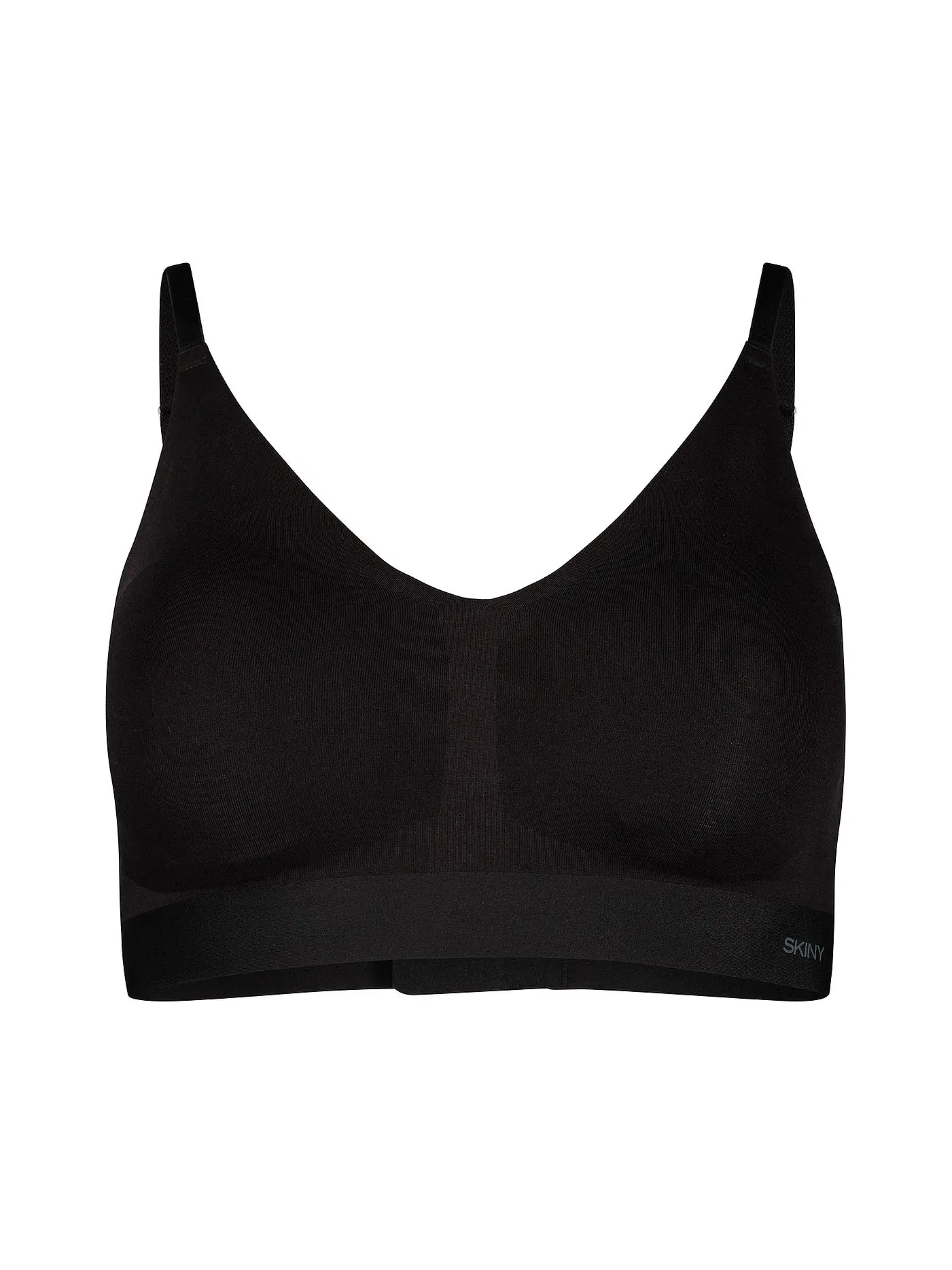 SKINY | BH ohne Bügel deco rose | schwarz
